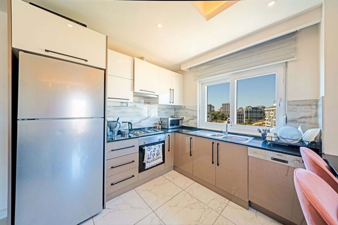 Апартаменты в Алании, Турция, 55 м² - фото 4