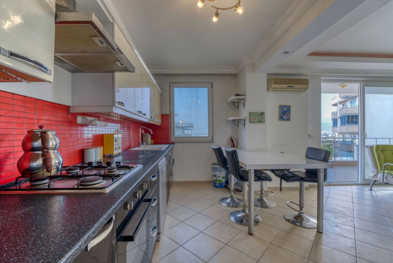 Апартаменты в Алании, Турция, 105 м² - фото 7