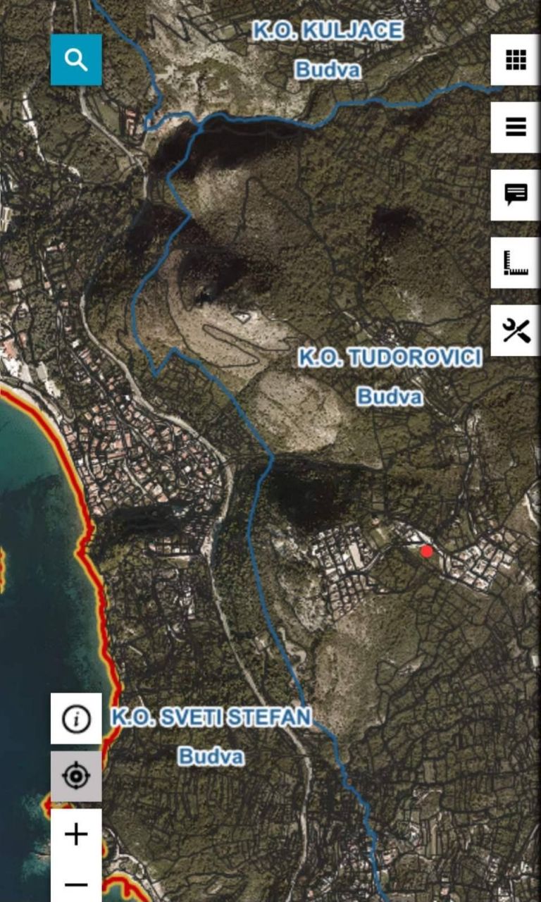 Земля в Близикуче, Черногория, 4 654 сот. - фото 1