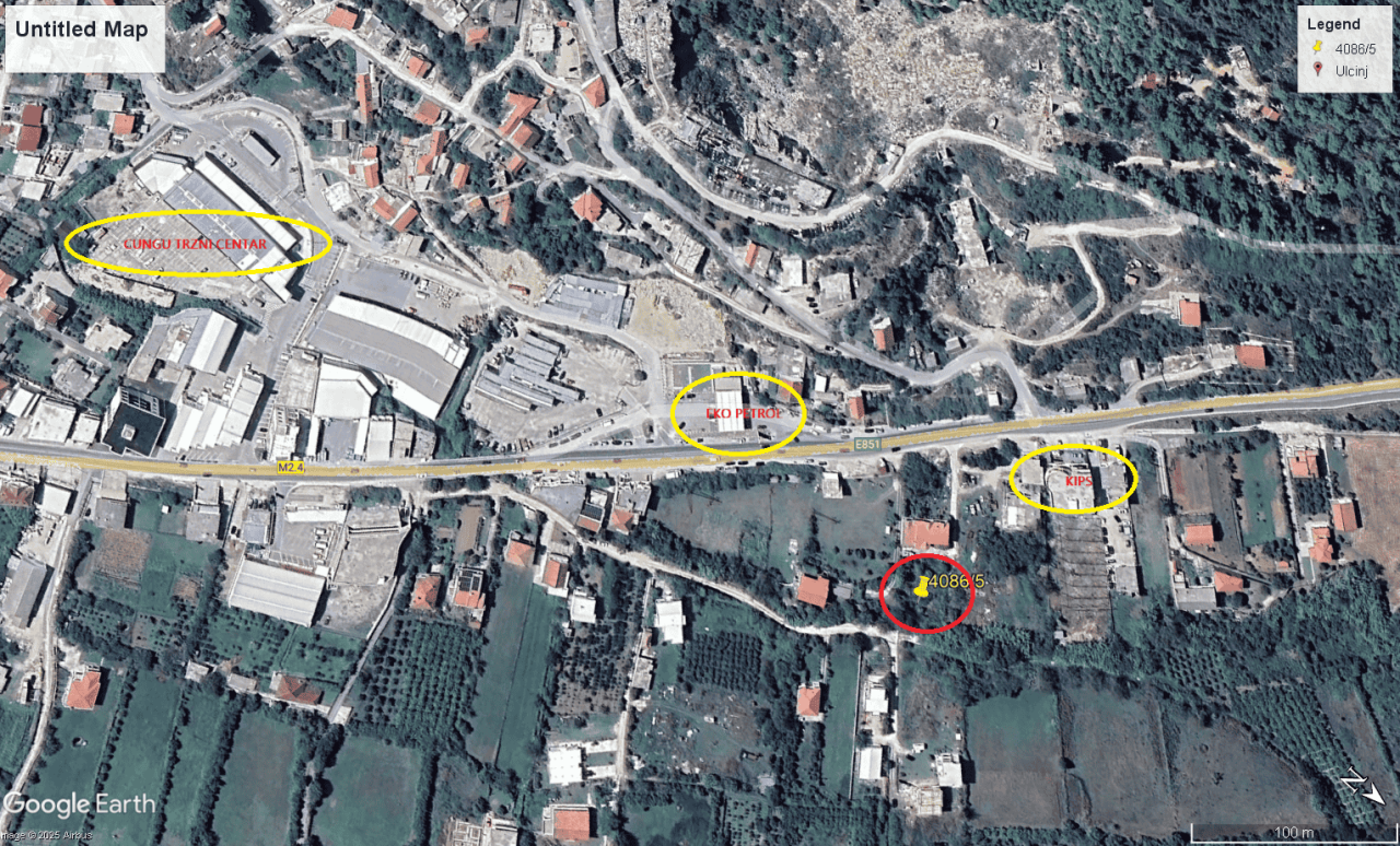 Земля в Улцине, Черногория, 812 м² - фото 6