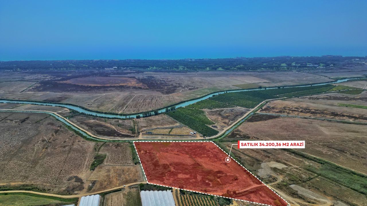 Земля в Анталии, Турция, 342 сот. - фото 1