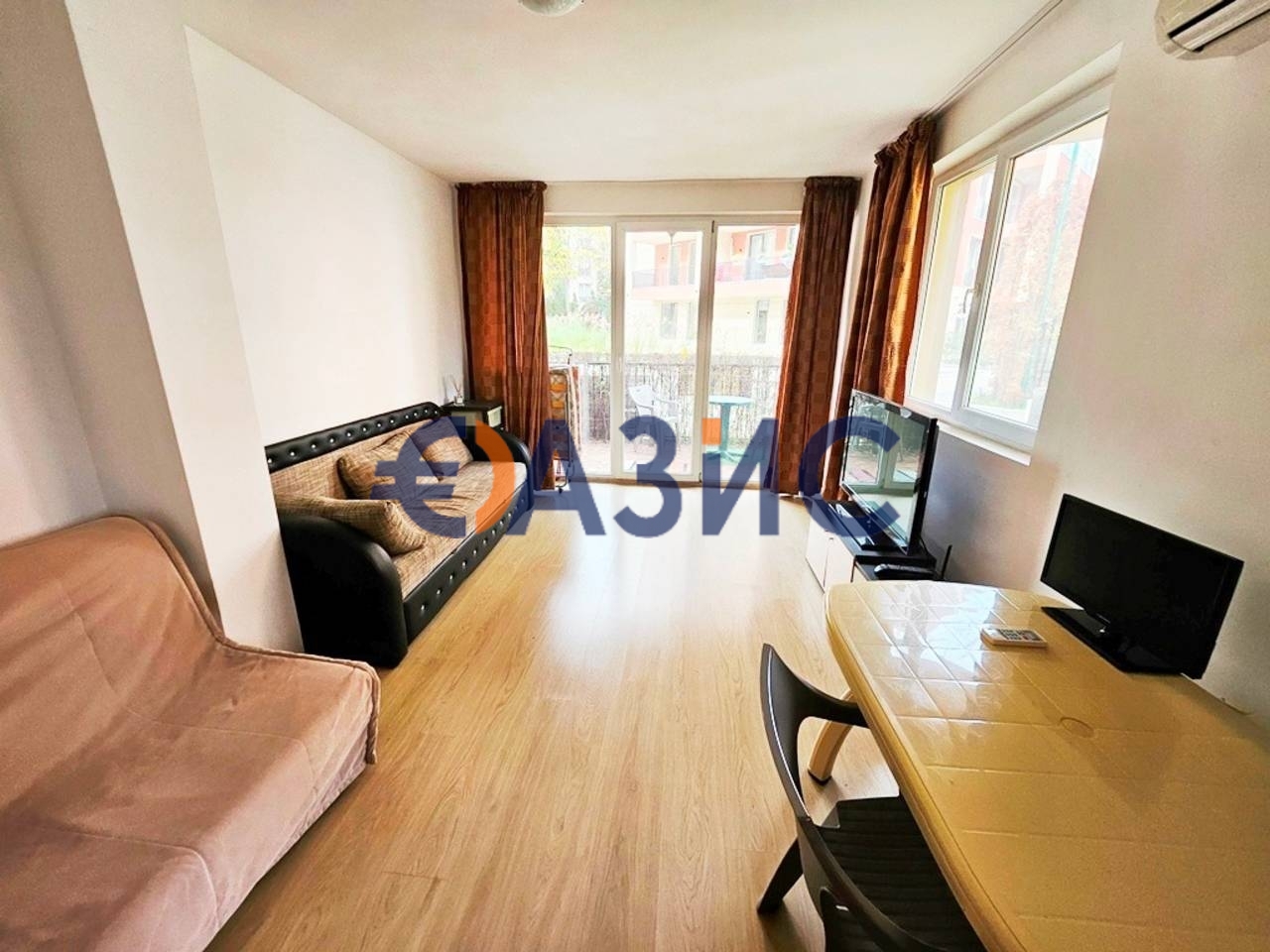 Апартаменты на Солнечном берегу, Болгария, 37 м² - фото 3