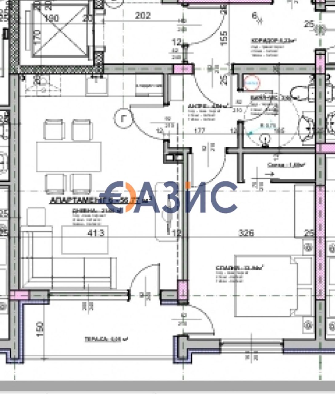 Апартаменты в Равде, Болгария, 63.4 м² - фото 4