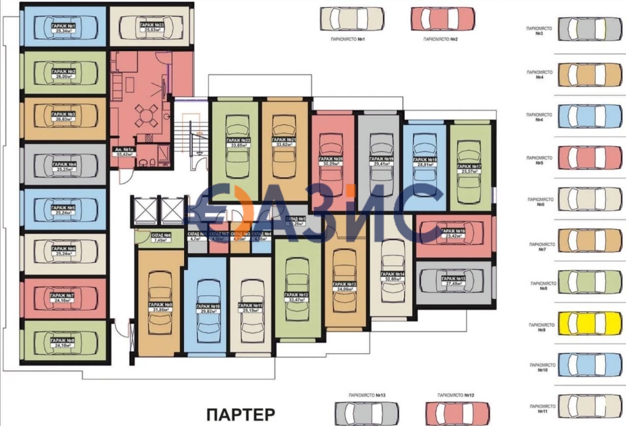 Апартаменты в Поморие, Болгария, 66.5 м² - фото 17