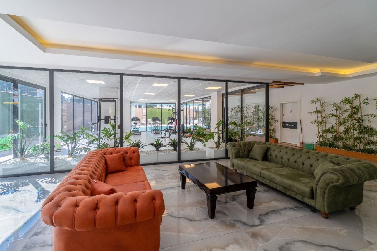 Апартаменты в Алании, Турция, 45 м² - фото 10