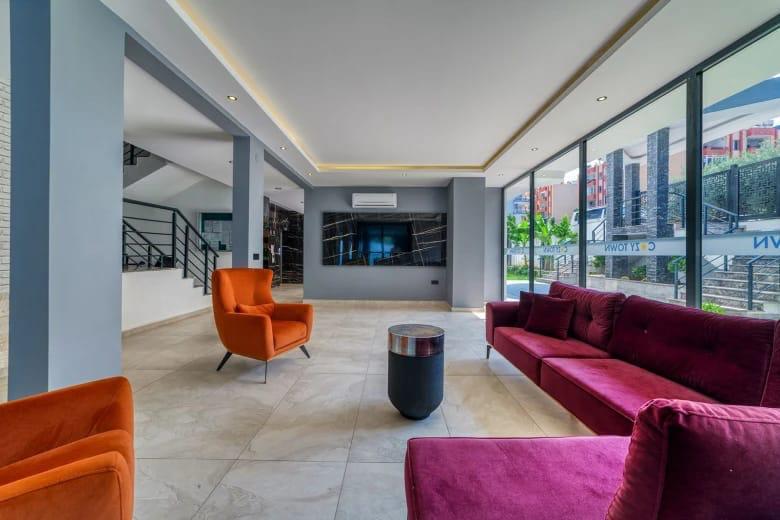 Апартаменты в Алании, Турция, 50 м² - фото 13