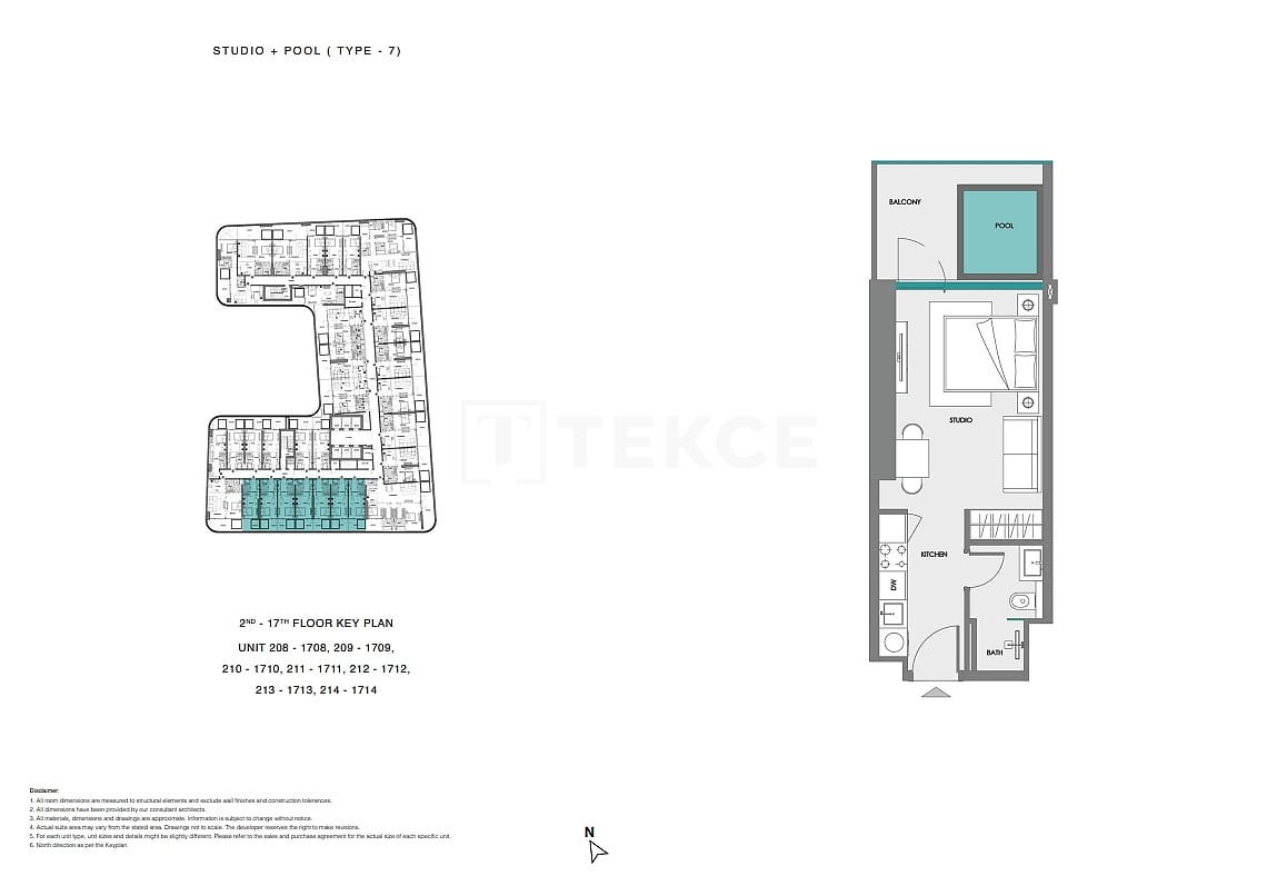 Апартаменты Дубайленд, ОАЭ, 78 м² - фото 12