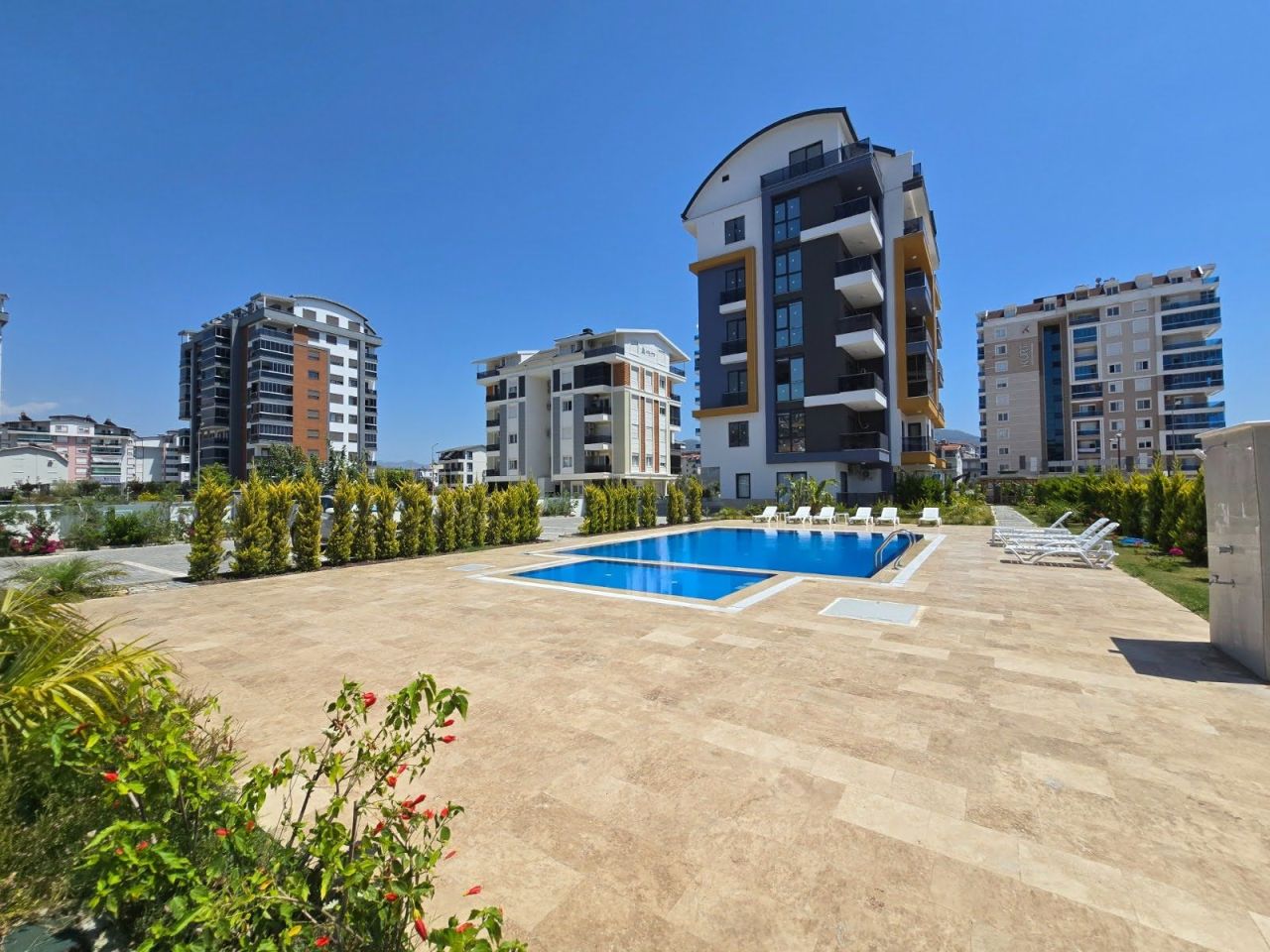 Апартаменты в Газипаше, Турция, 48 м² - фото 8