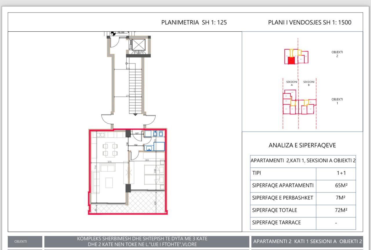 Апартаменты во Влёре, Албания, 65 м² - фото 2
