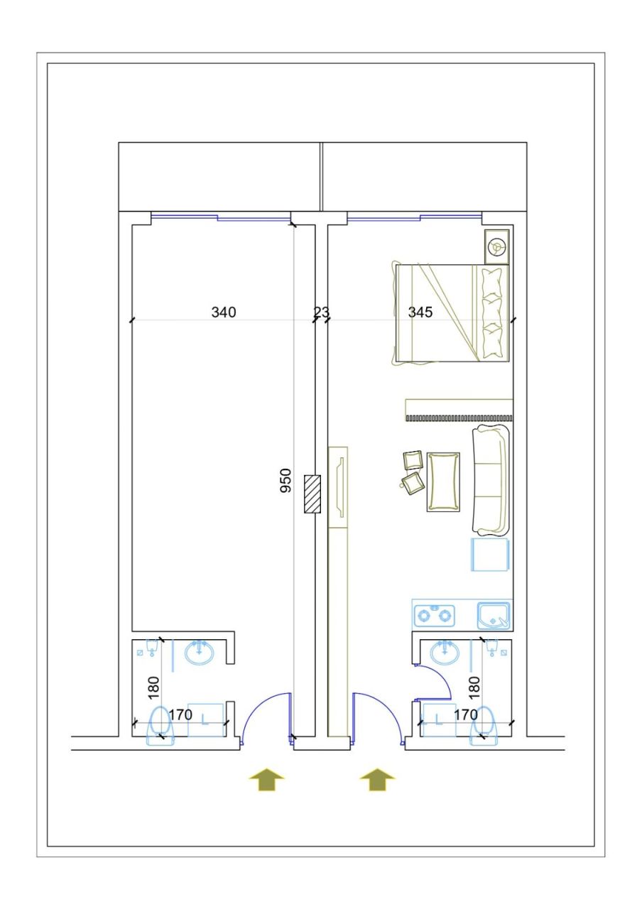 Апартаменты во Влёре, Албания, 50 м² - фото 7