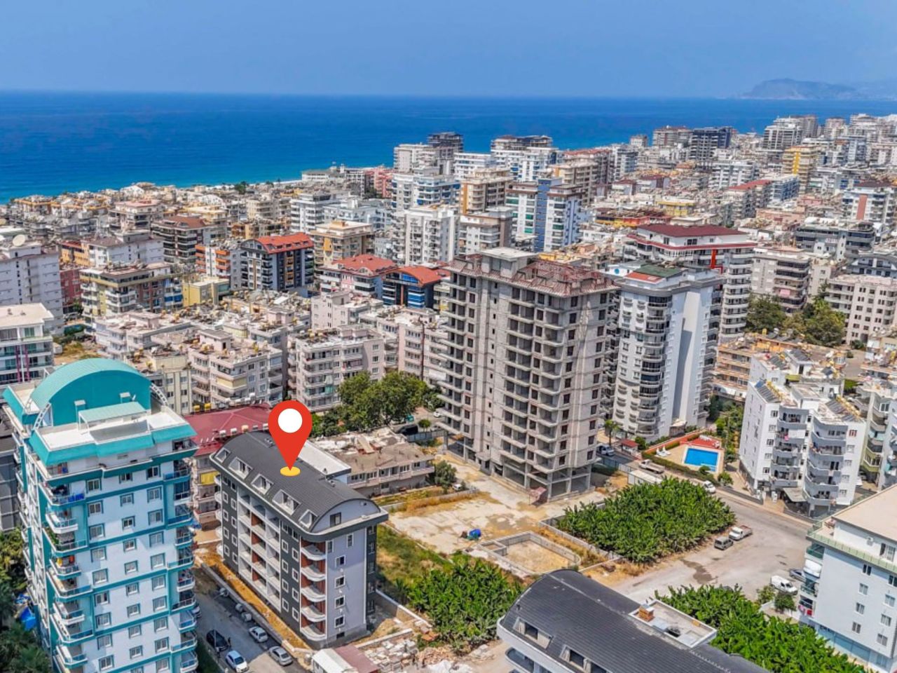 Апартаменты в Алании, Турция, 55 м² - фото 1