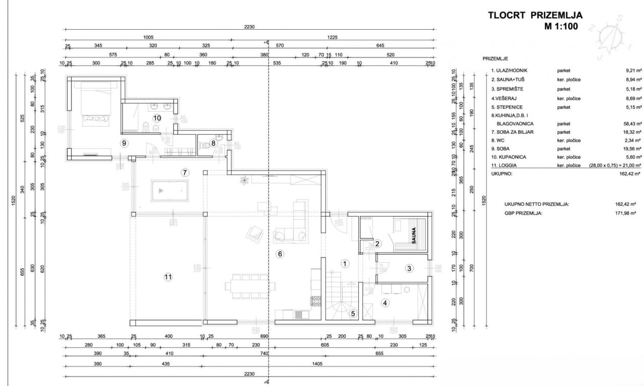 Вилла на Крке, Хорватия, 270 м² - фото 8