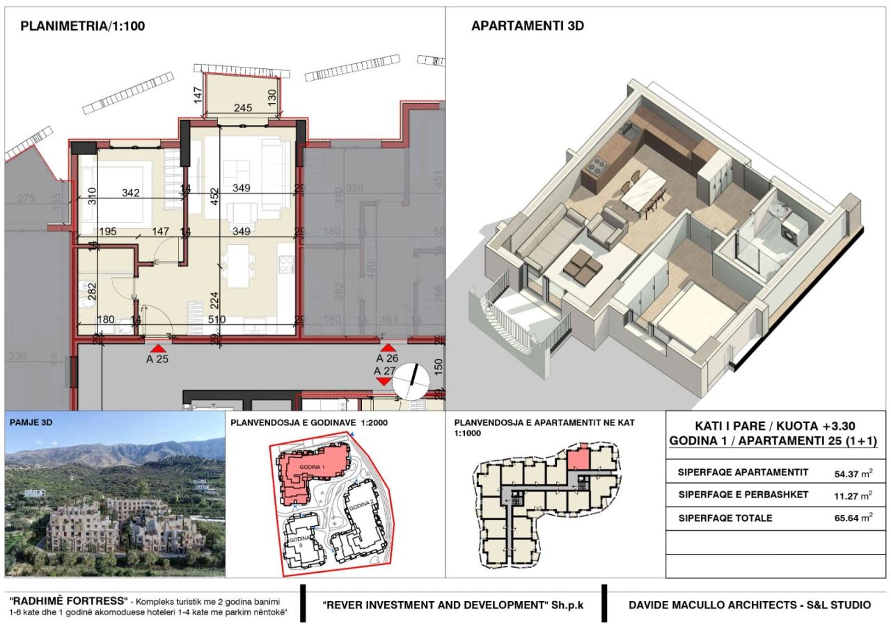 Квартира во Влёре, Албания, 54 м² - фото 17