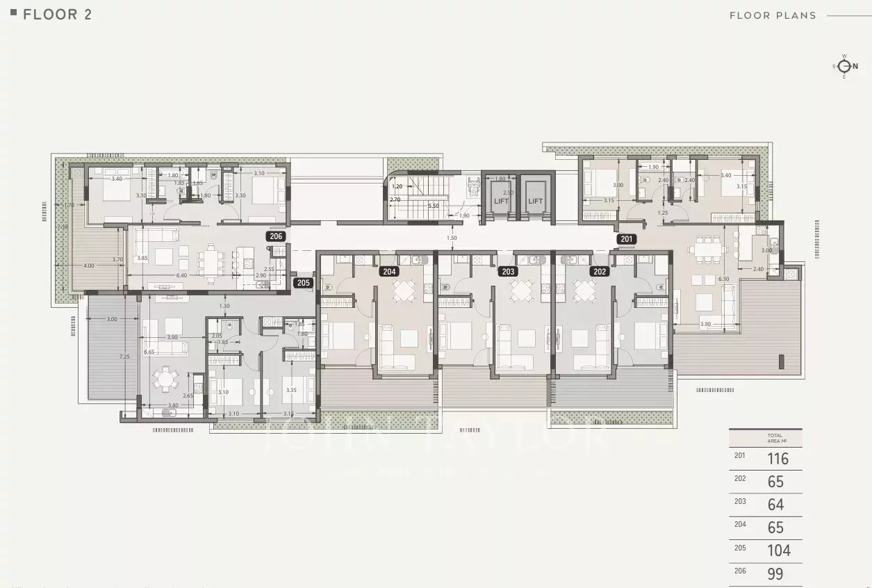 Квартира в Лимасоле, Кипр, 50 м² - фото 8