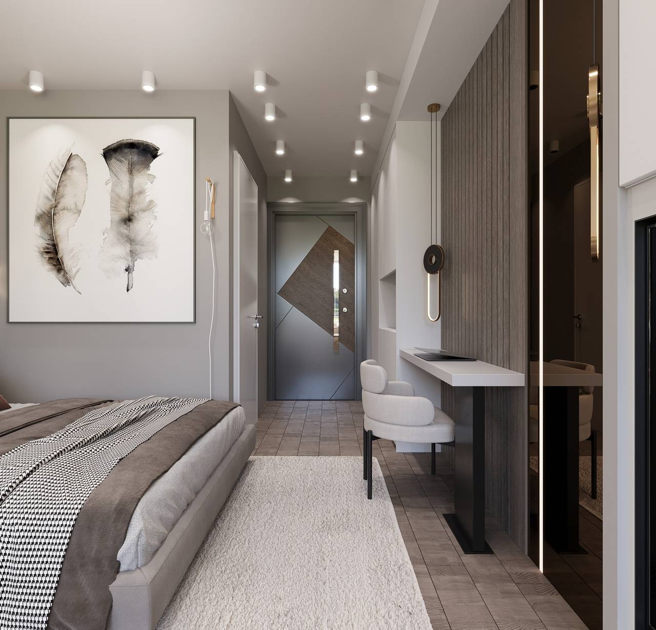 Квартира в Мерсине, Турция, 35 м² - фото 7