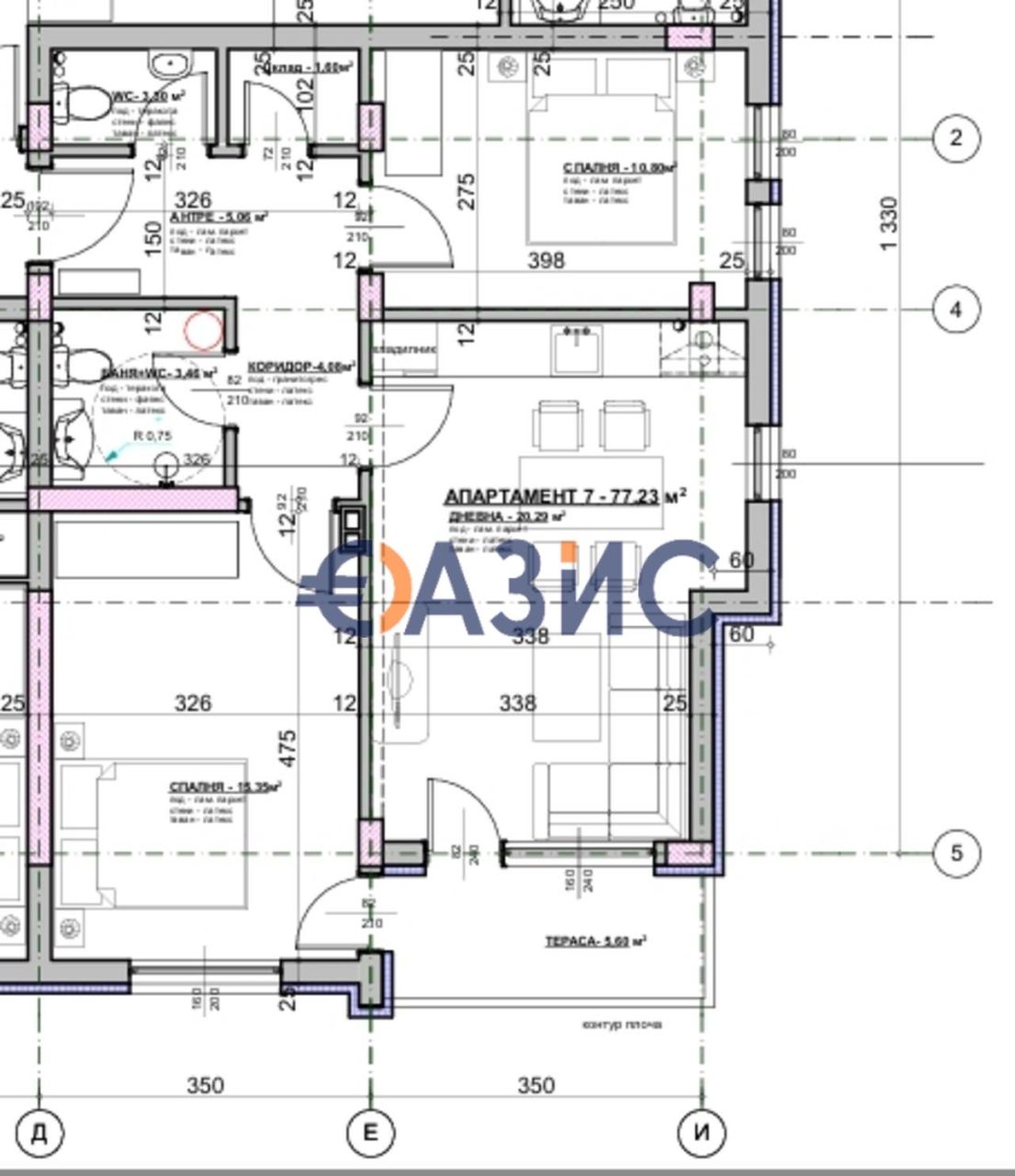 Апартаменты в Равде, Болгария, 86.2 м² - фото 4