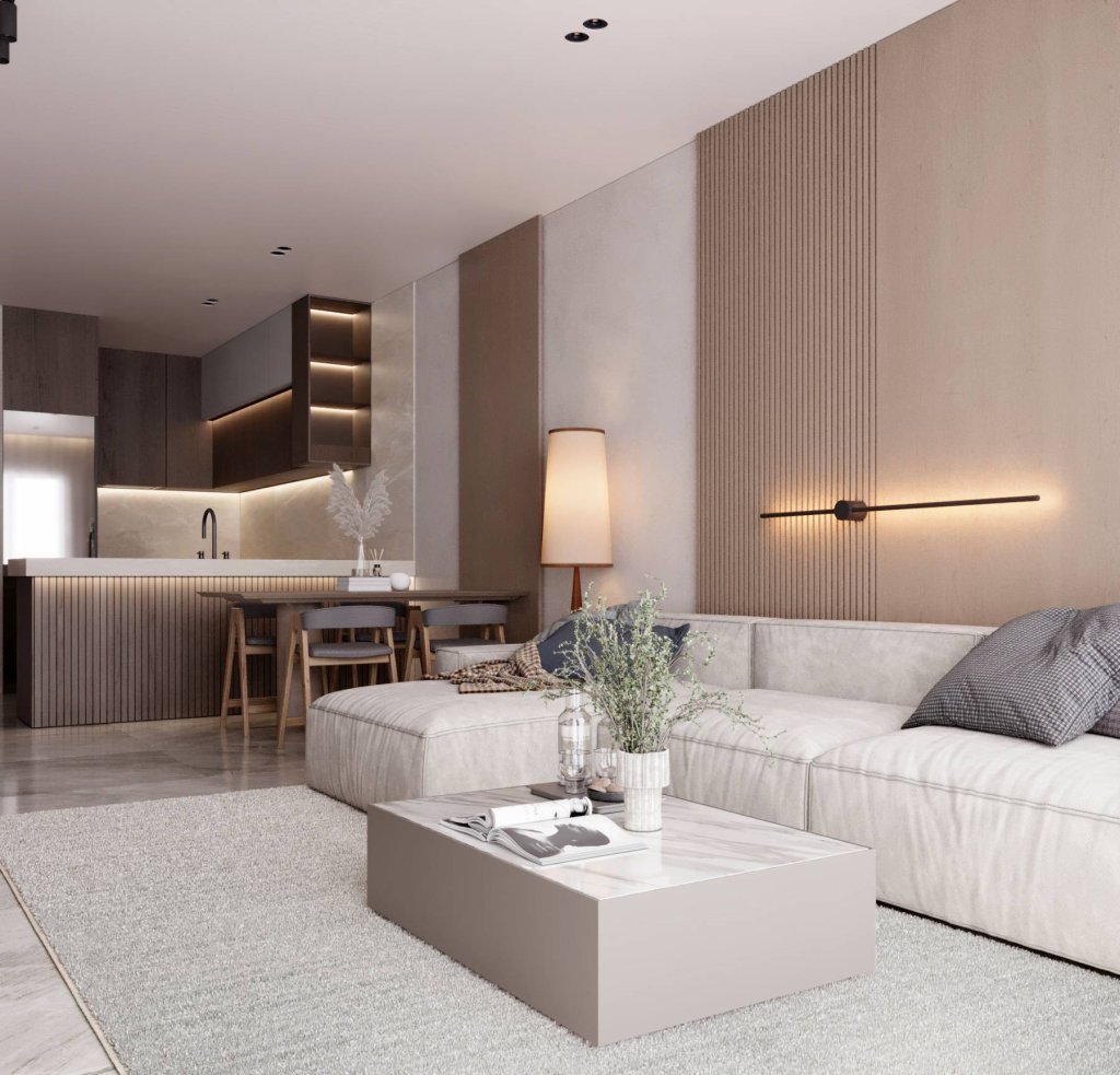 Апартаменты в Ларнаке, Кипр, 59 м² - фото 4