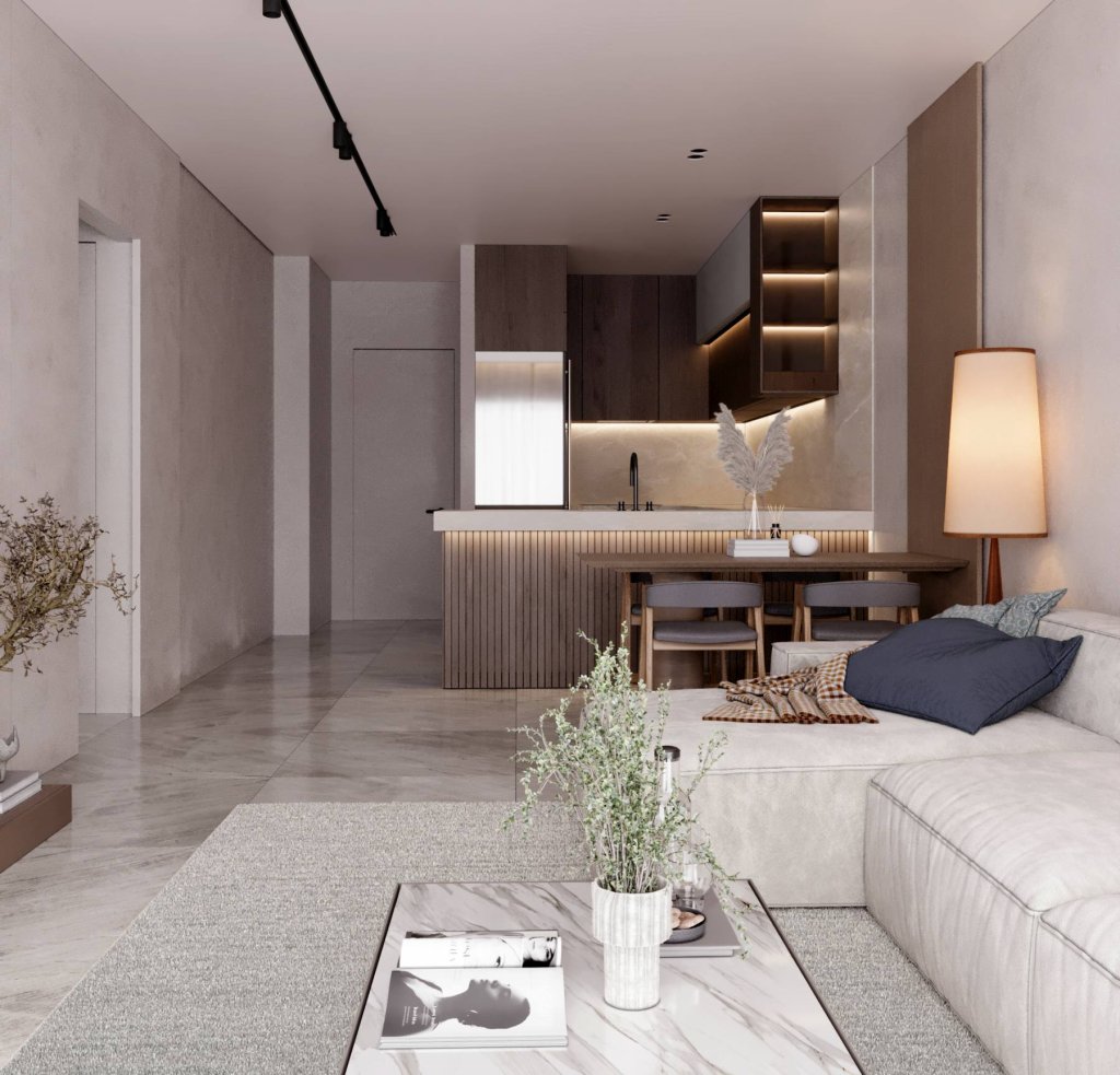 Апартаменты в Ларнаке, Кипр, 59 м² - фото 5