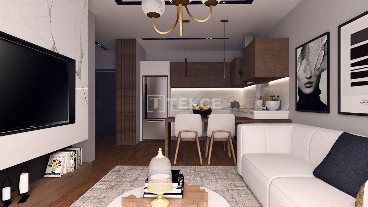 Апартаменты Каршияка, Турция, 60 м² - фото 6