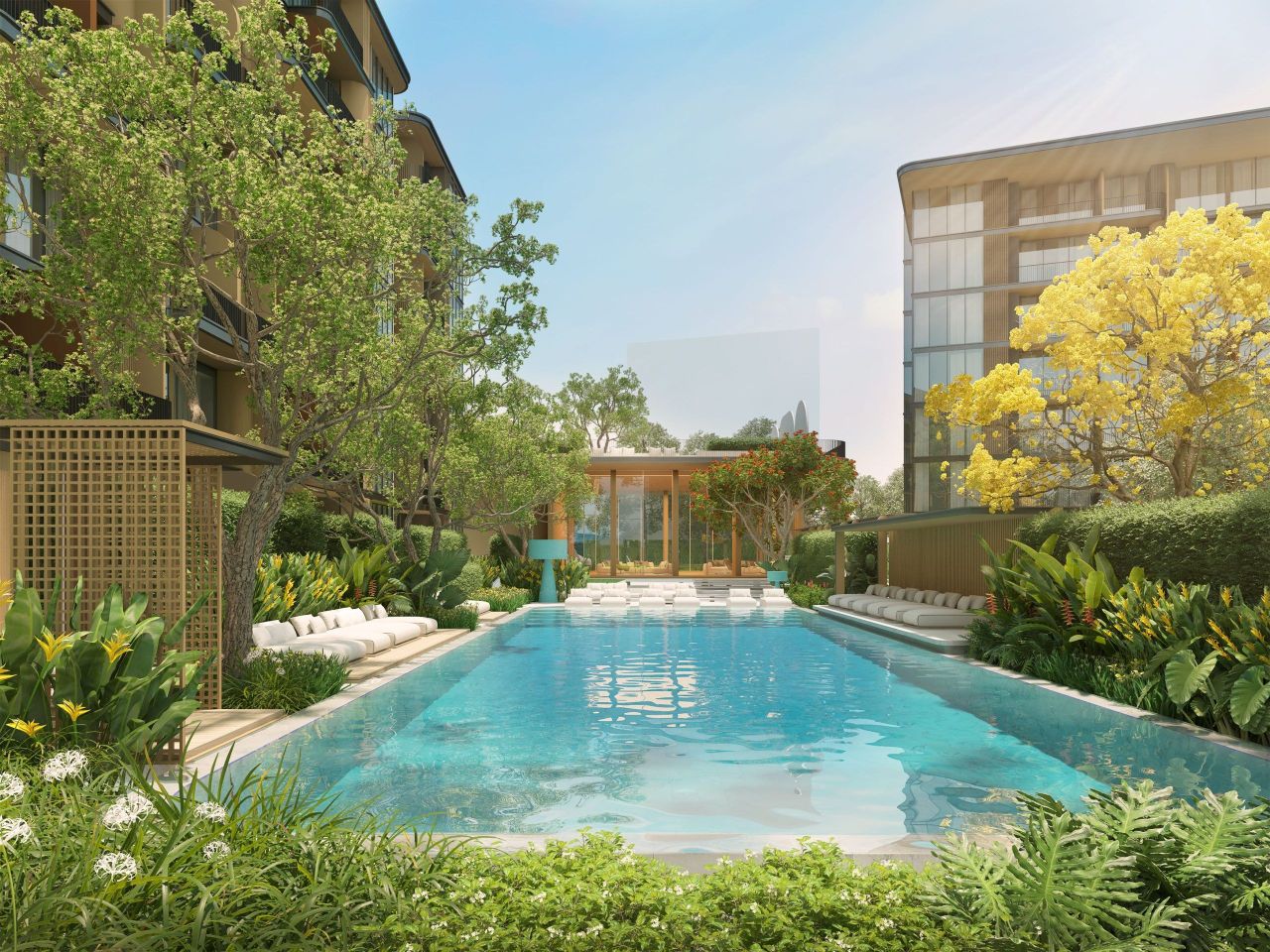 Апартаменты на пляже Банг Тао, Таиланд, 45 м² - фото 4