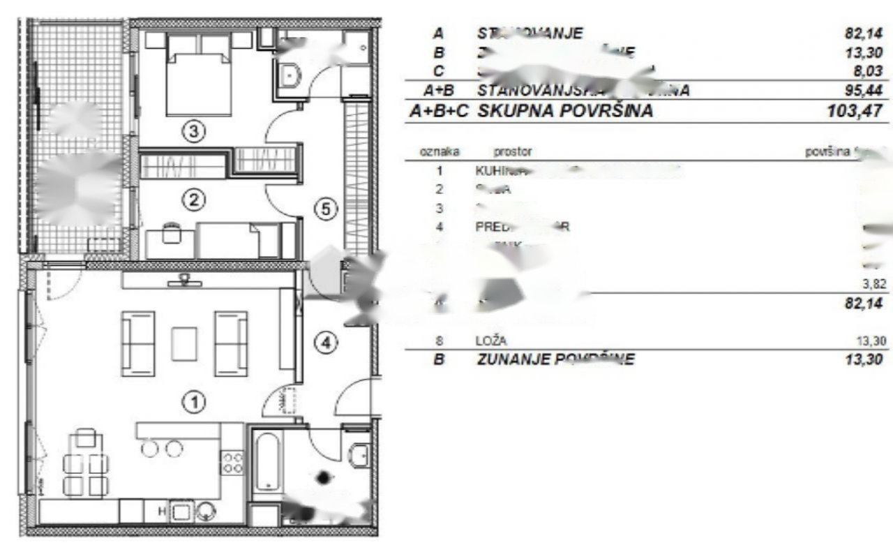 Квартира в Любляне, Словения, 103 м² - фото 14