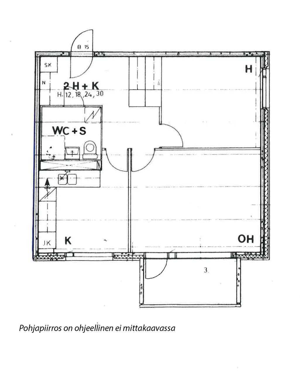 Квартира в Вантаа, Финляндия, 59 м² - фото 2