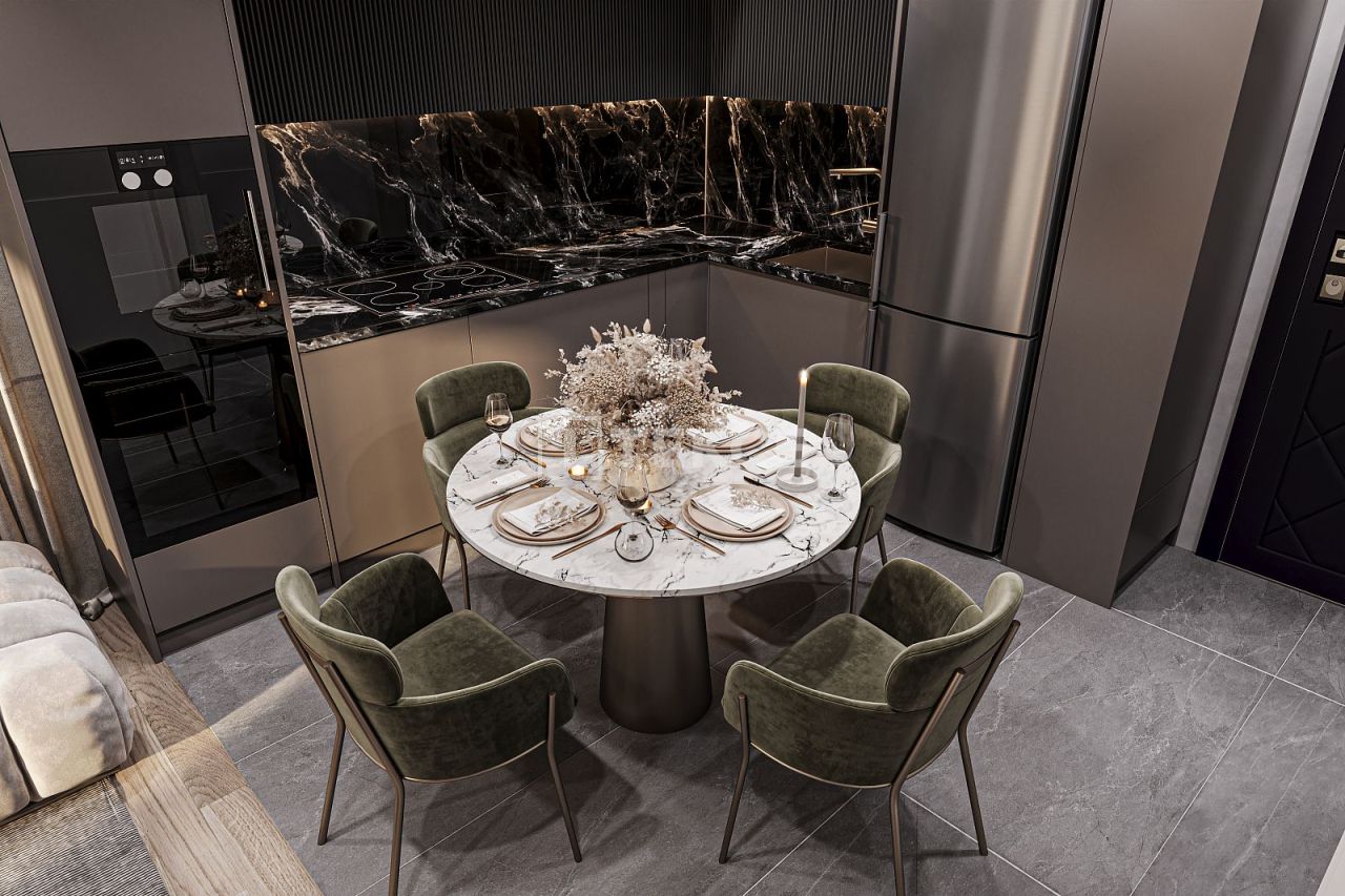 Апартаменты в Алании, Турция, 65 м² - фото 11