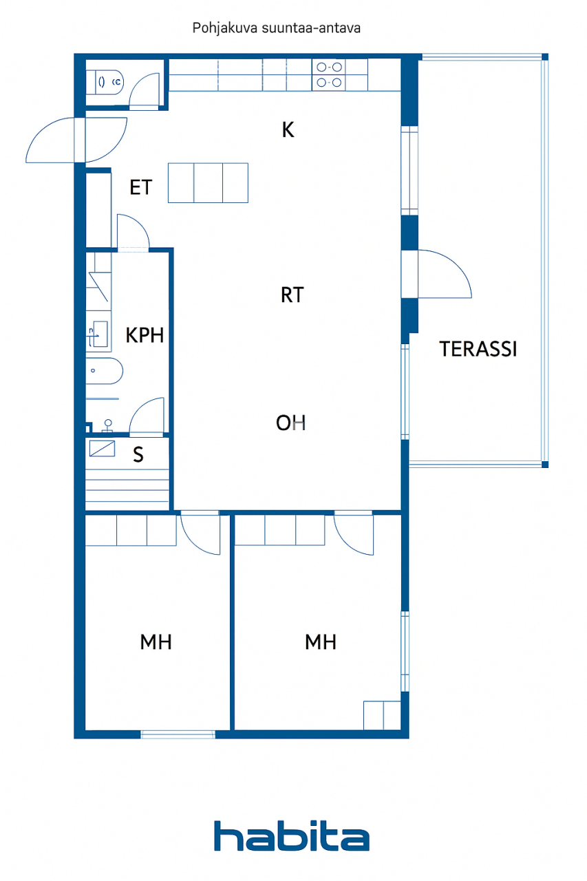 Апартаменты в Хельсинки, Финляндия, 80 м² - фото 2
