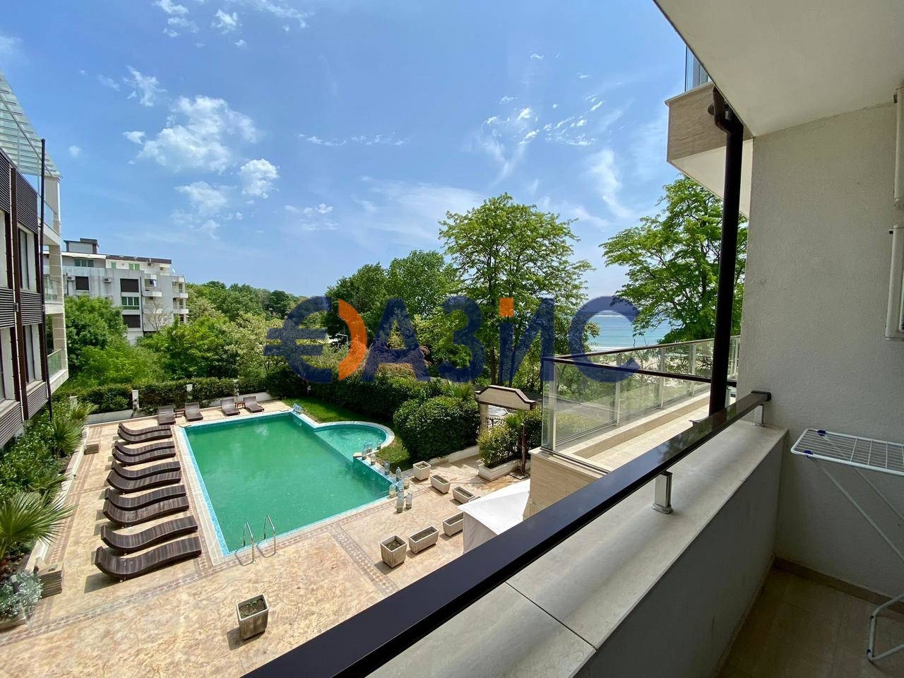 Апартаменты в Приморско, Болгария, 59.7 м² - фото 1