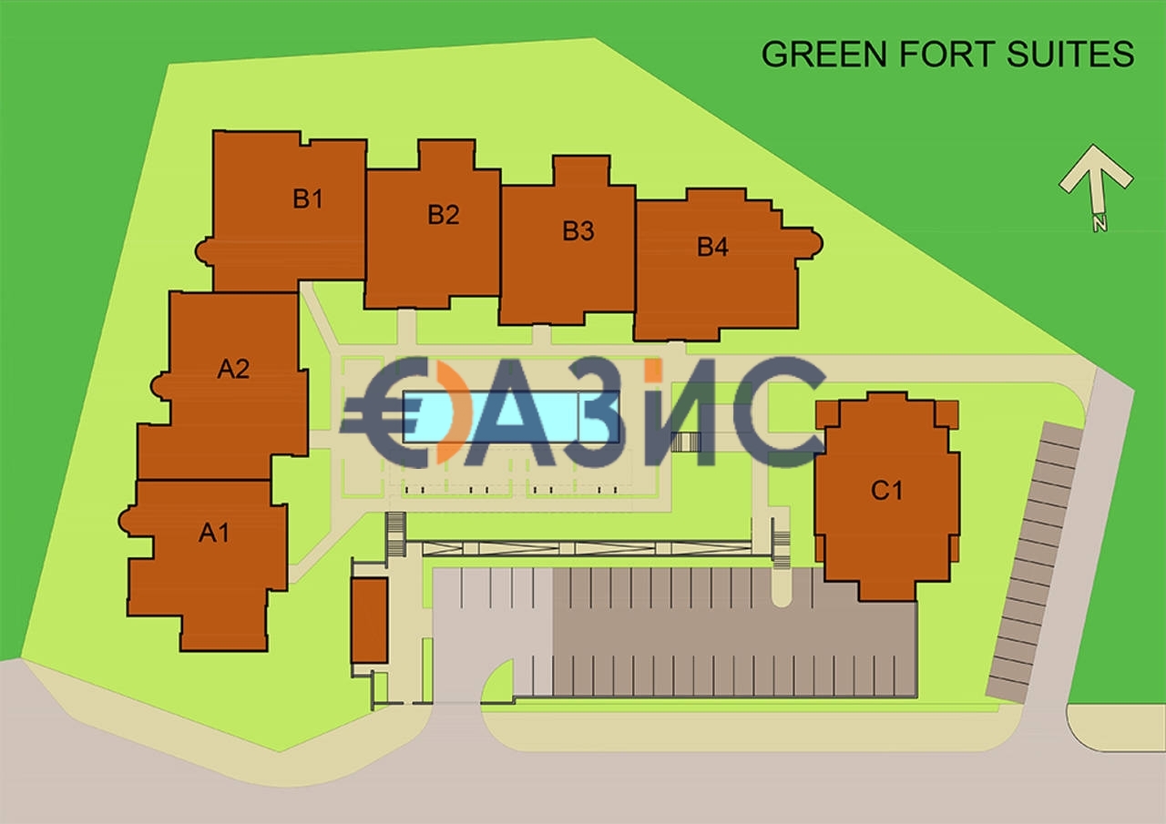 Апартаменты в Святом Власе, Болгария, 82.4 м² - фото 12