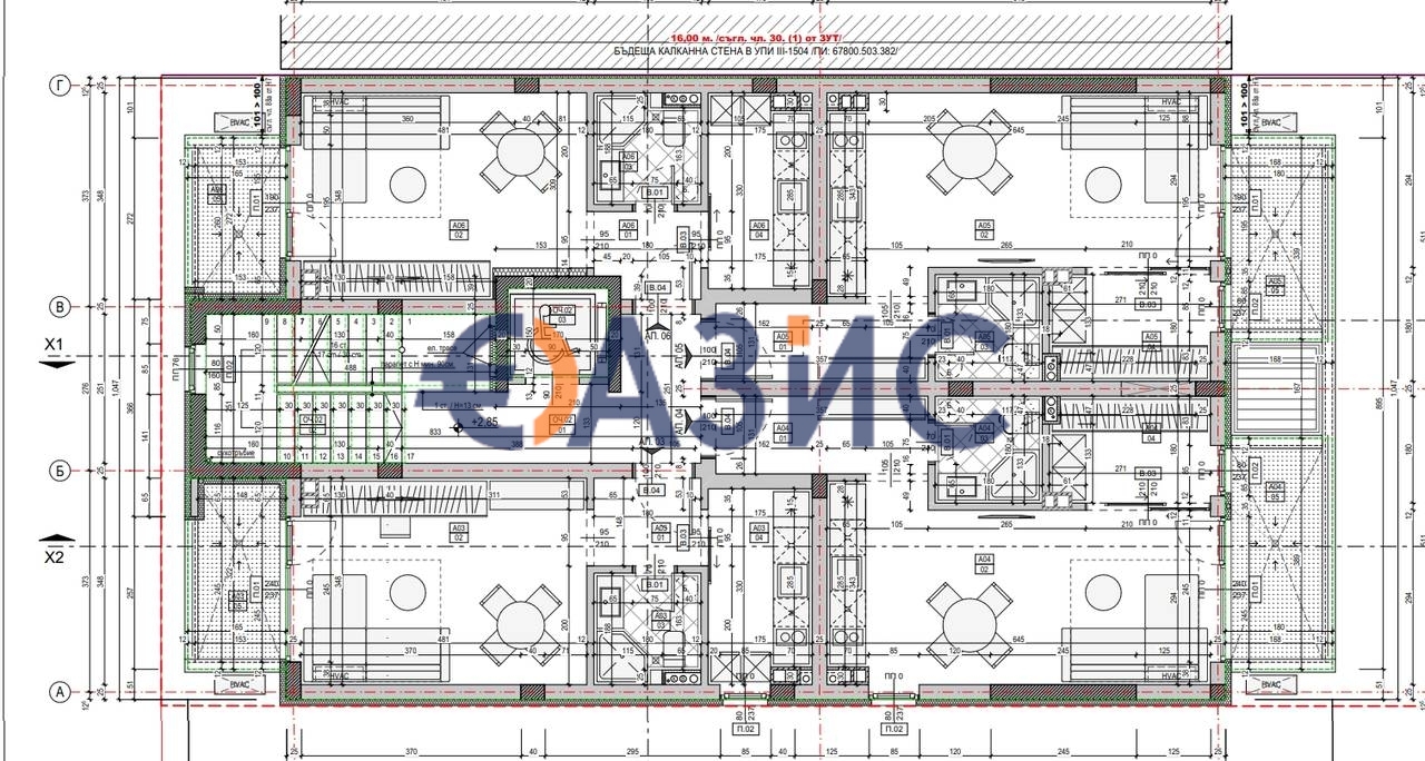 Апартаменты в Созополе, Болгария, 57.7 м² - фото 13