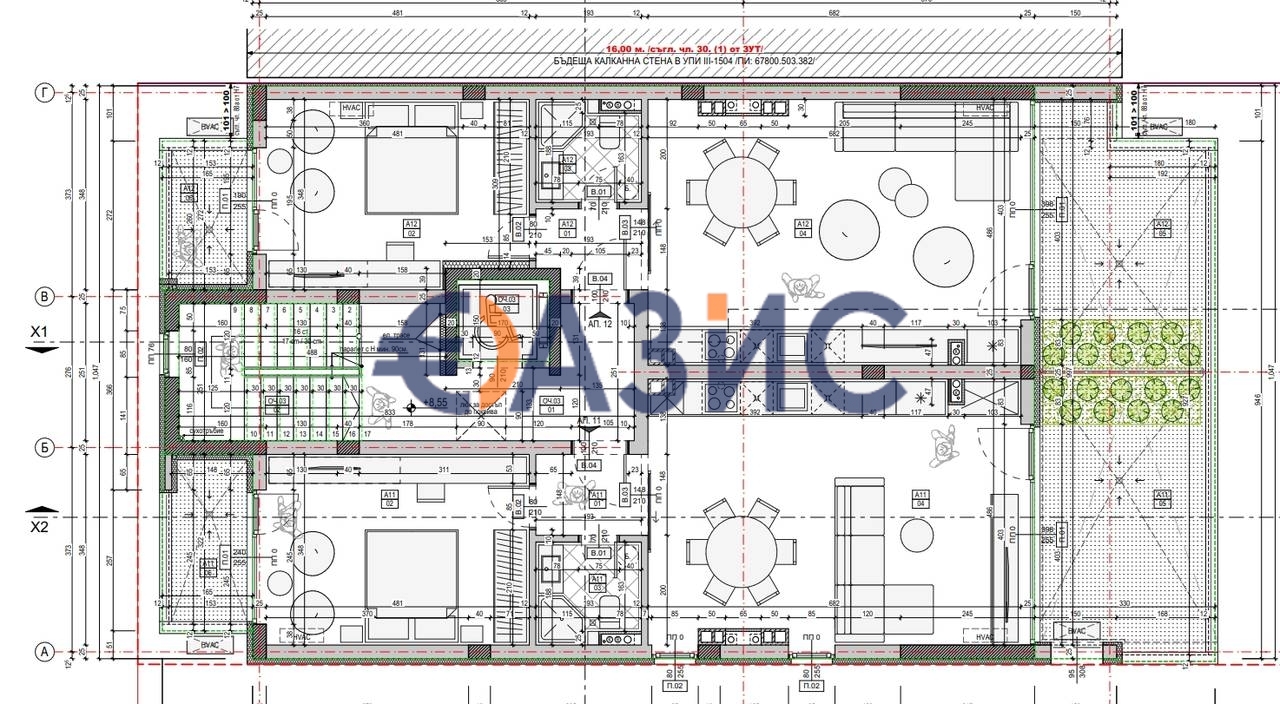 Апартаменты в Созополе, Болгария, 57.7 м² - фото 15