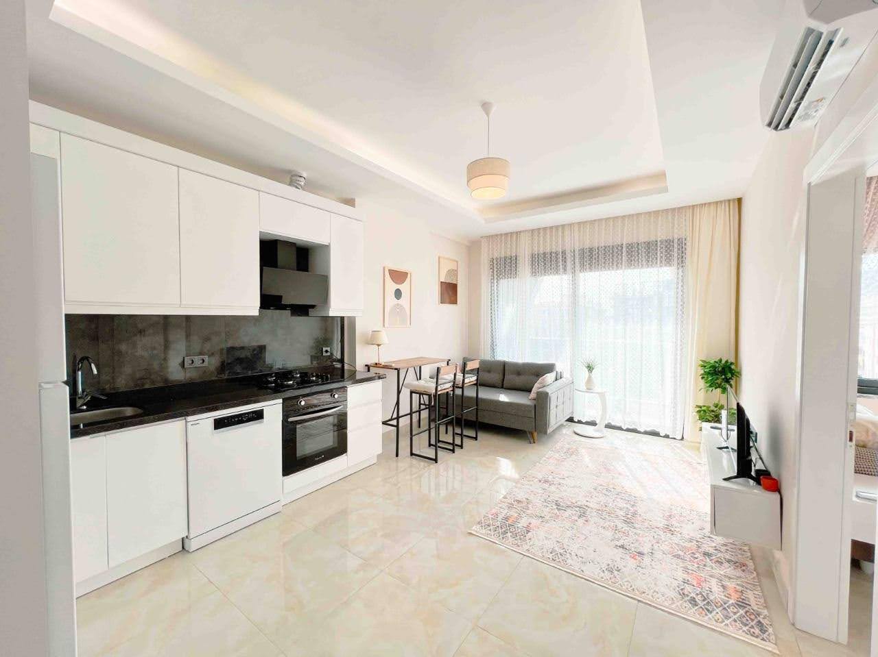 Апартаменты в Алании, Турция, 55 м² - фото 12