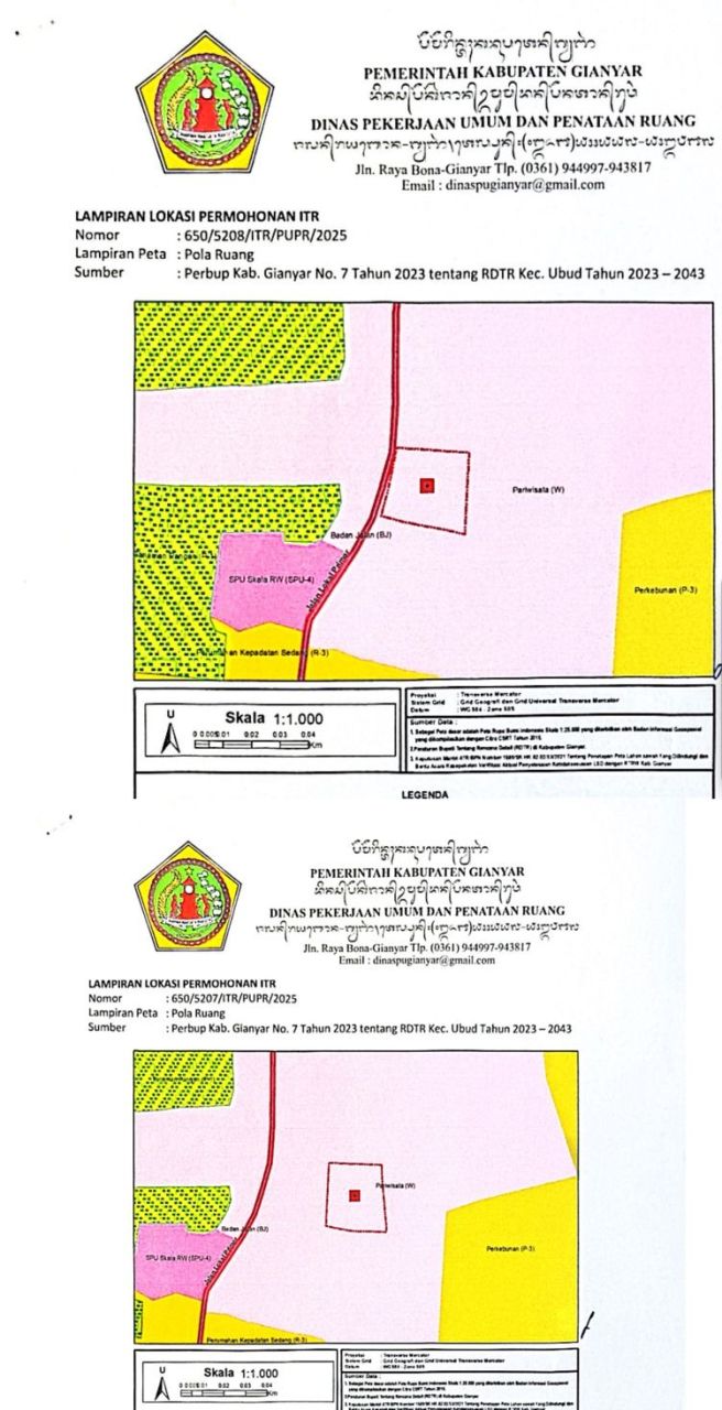 Земля в Убуде, Индонезия, 1 000 м² - фото 17