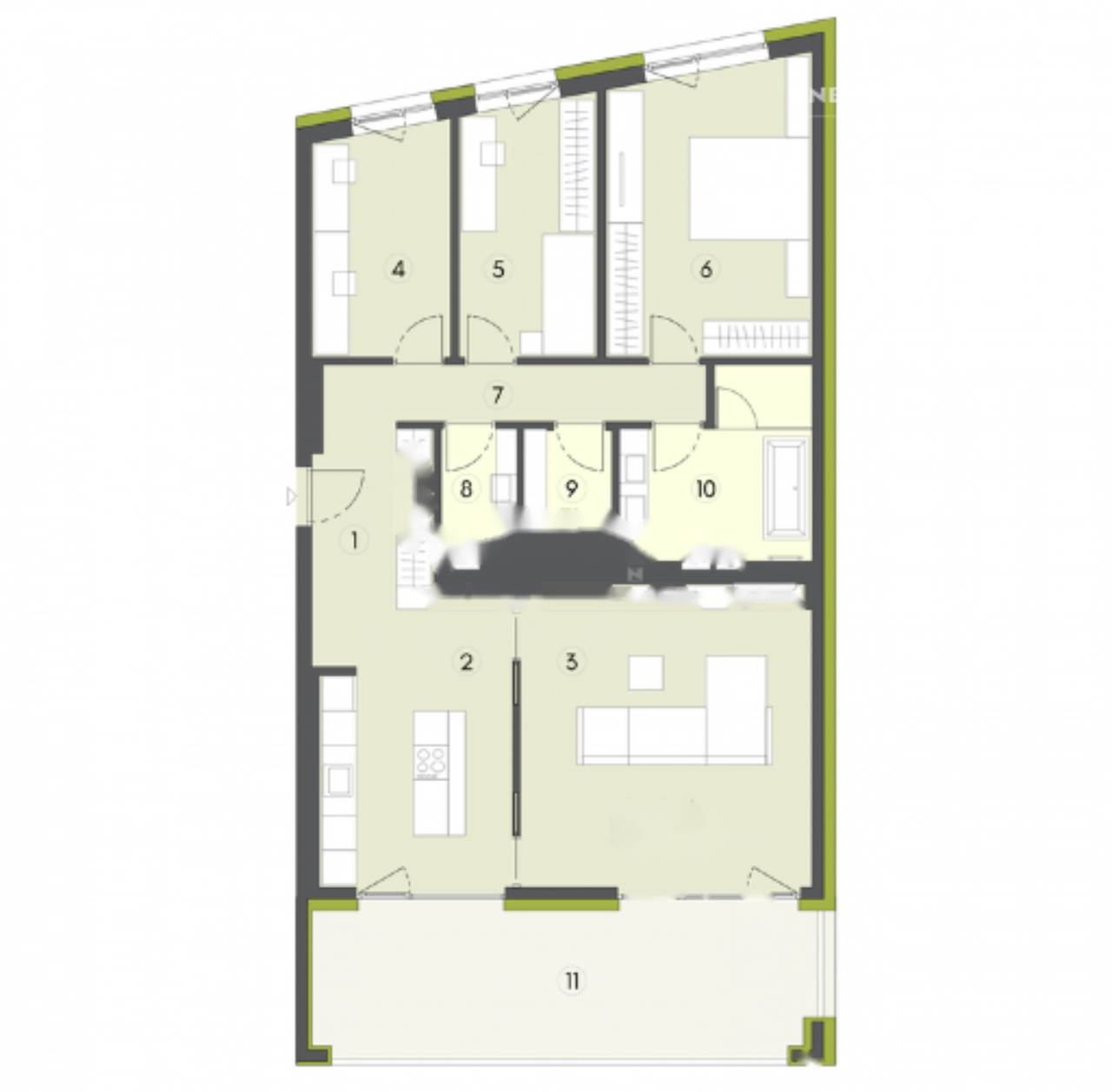 Квартира в Любляне, Словения, 136 м² - фото 11
