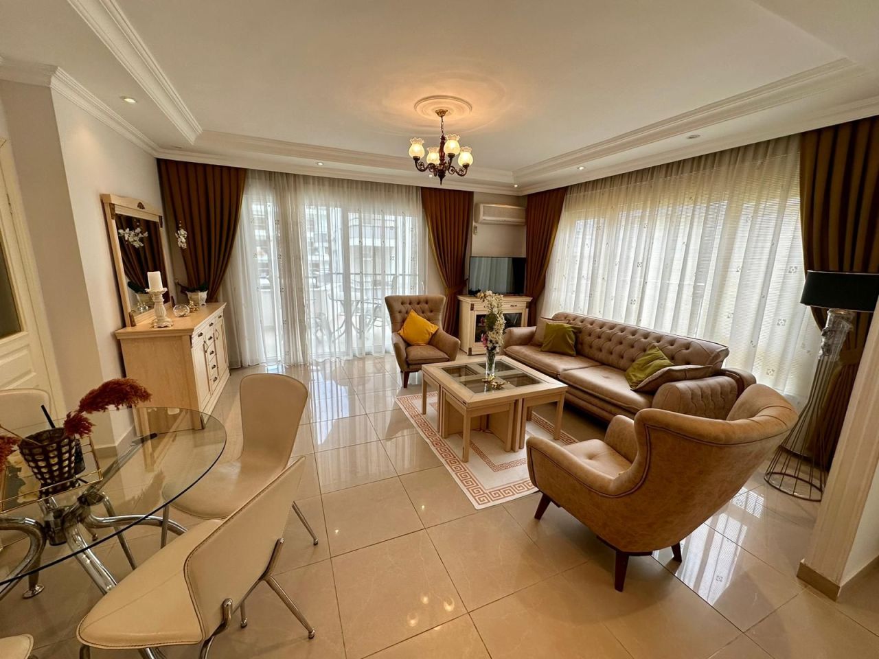 Апартаменты в Алании, Турция, 110 м² - фото 4