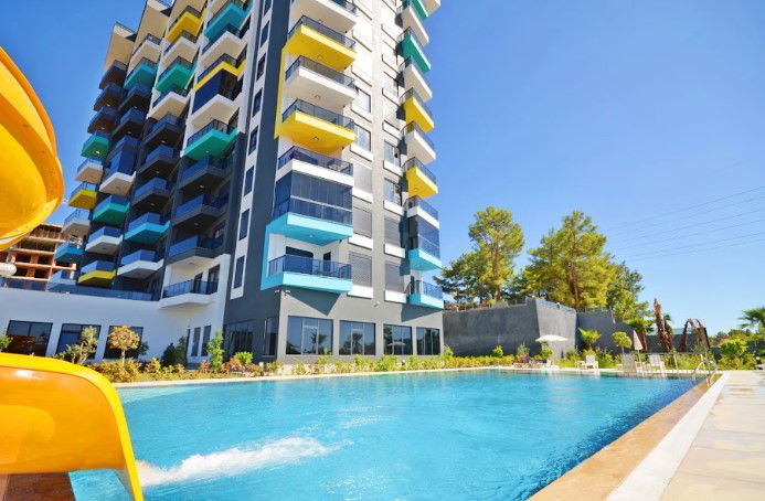 Апартаменты в Алании, Турция, 50 м² - фото 10