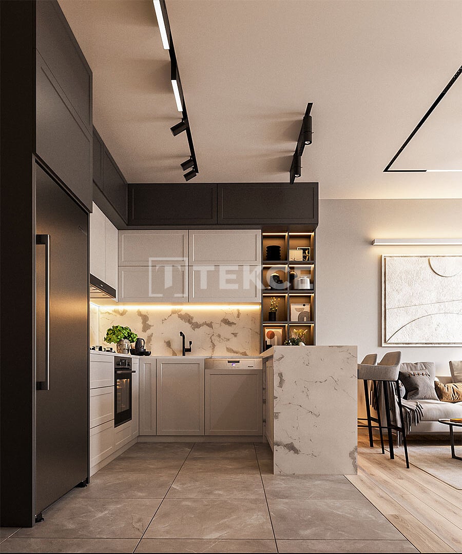 Апартаменты в Анталии, Турция, 54 м² - фото 13