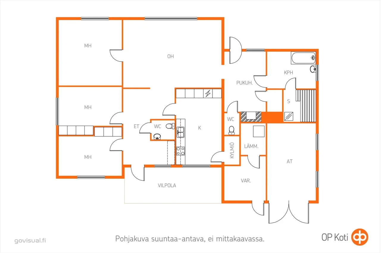 Дом в Ахтари, Финляндия, 119 м² - фото 2