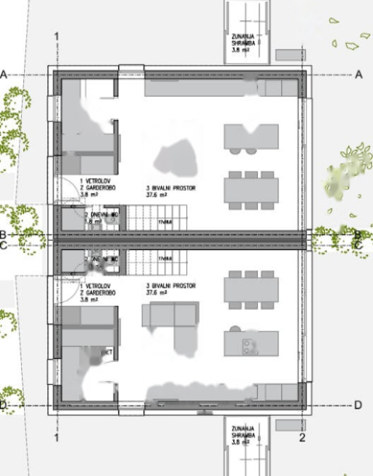 Земля в Любляне, Словения, 500 м² - фото 1