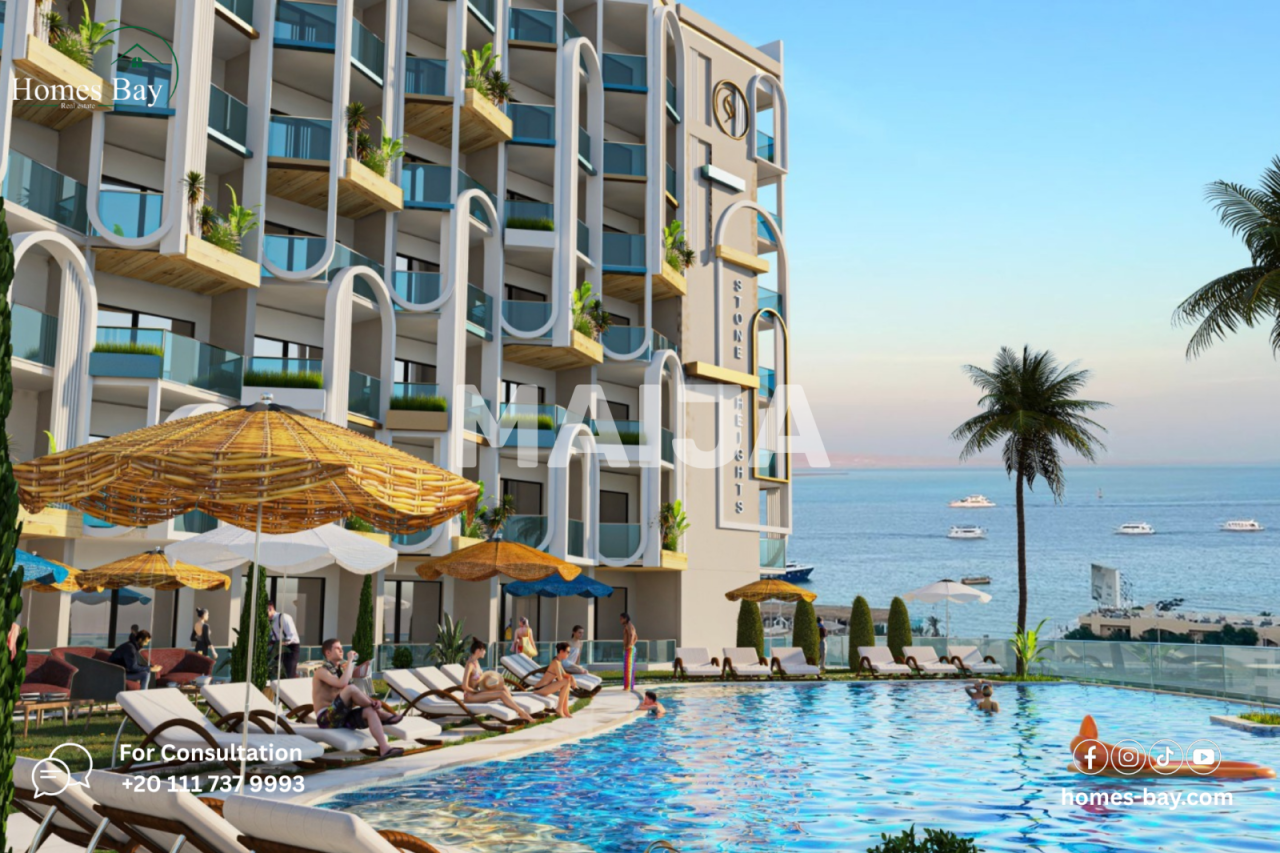 Апартаменты в Хургаде, Египет, 69 м² - фото 11