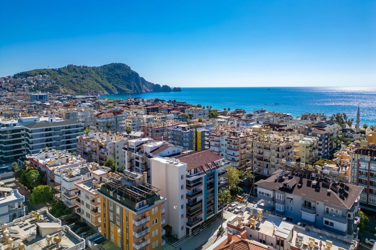 Апартаменты в Алании, Турция, 55 м² - фото 14