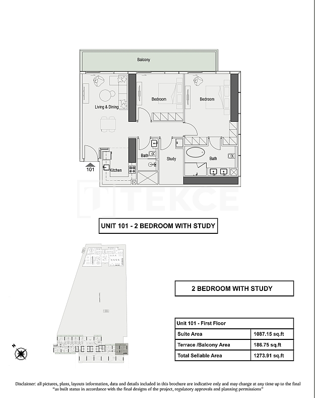 Апартаменты в Дубае, ОАЭ, 79 м² - фото 17
