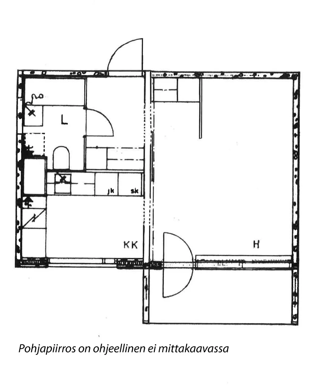 Квартира в Вантаа, Финляндия, 32.5 м² - фото 2