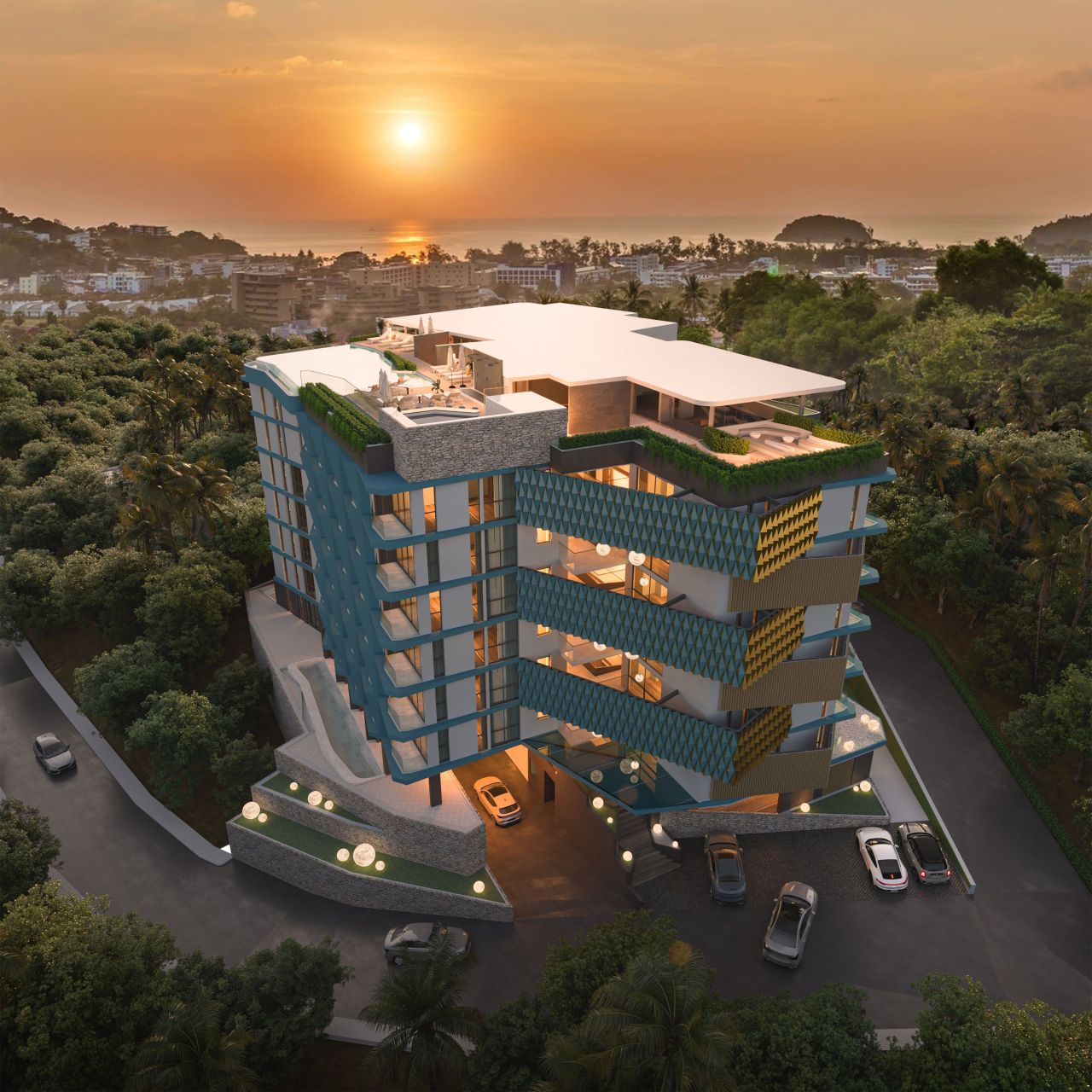 Апартаменты на острове Пхукет, Таиланд, 31 м² - фото 5