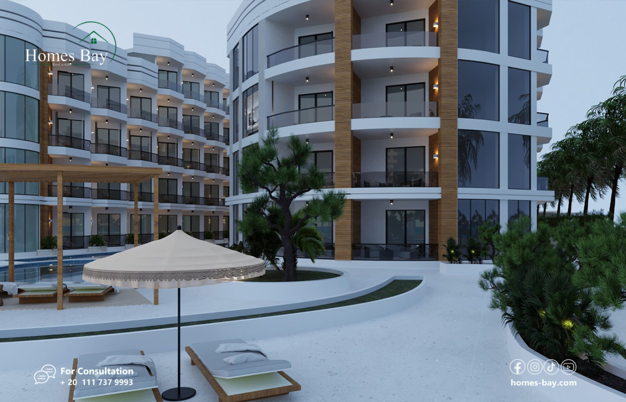 Апартаменты в Хургаде, Египет, 58 м² - фото 1