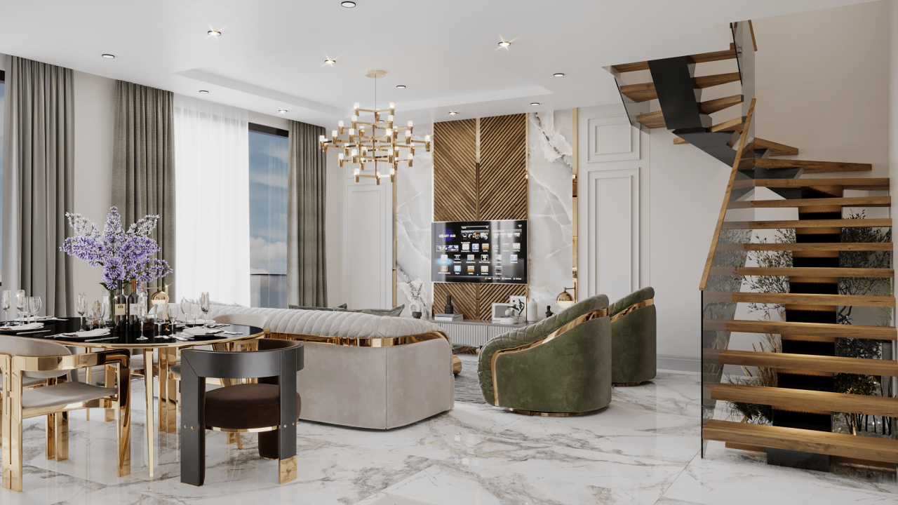 Квартира в Алании, Турция, 120 м² - фото 12