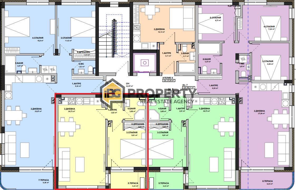 Квартира в Варне, Болгария, 62 м² - фото 3