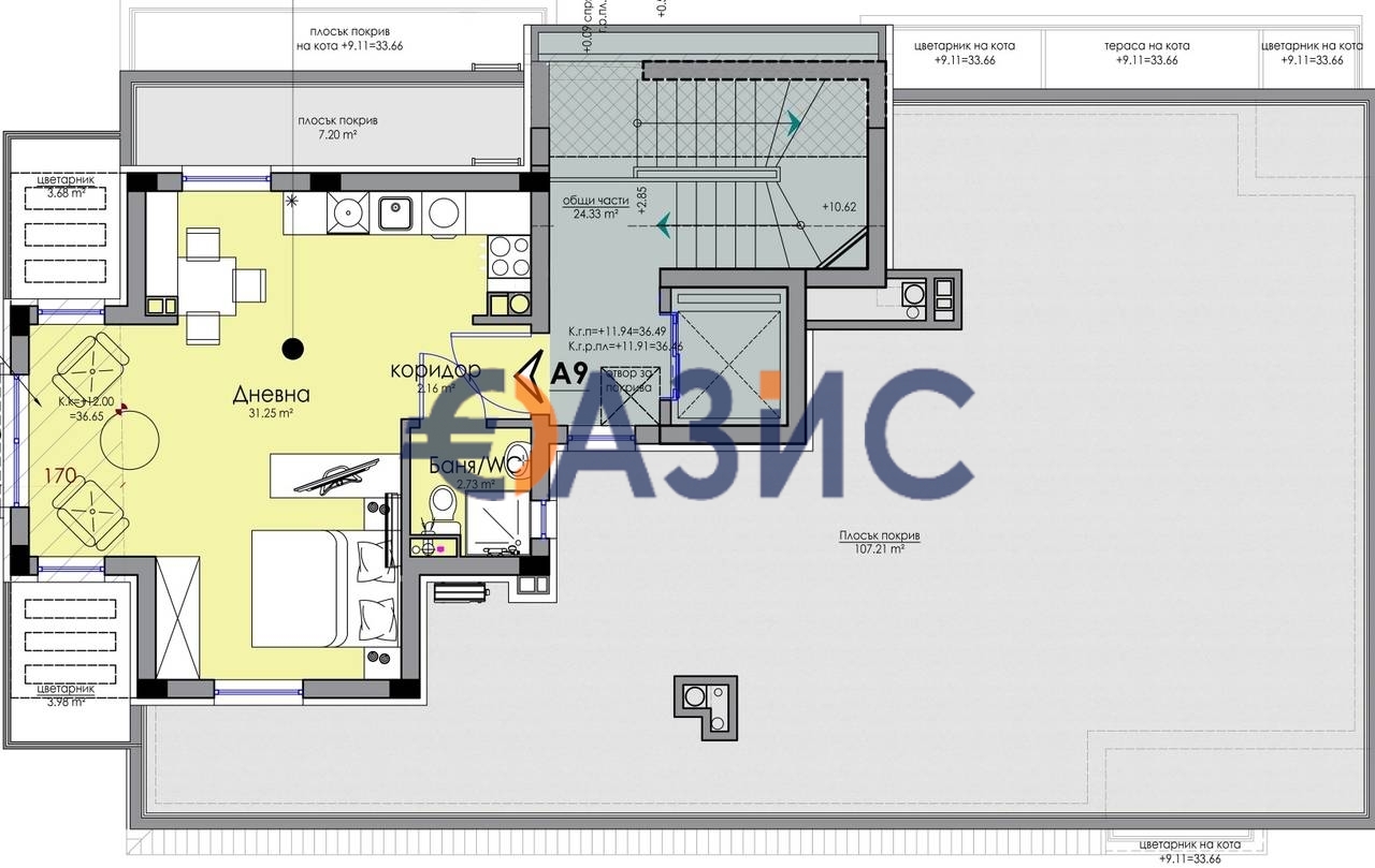 Апартаменты в Сарафово, Болгария, 185.8 м² - фото 4