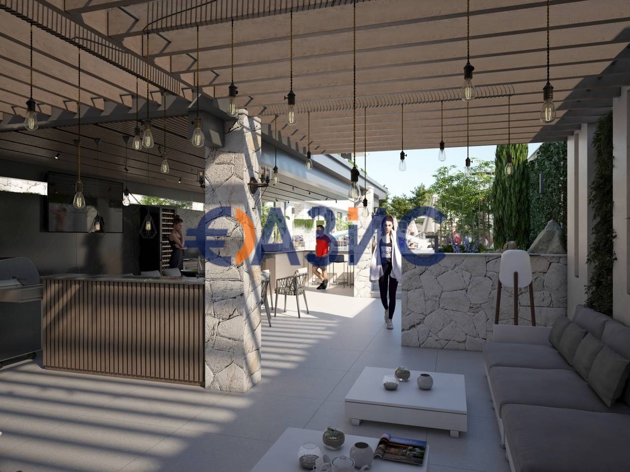 Апартаменты на Солнечном берегу, Болгария, 48 м² - фото 13